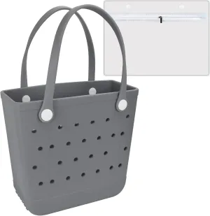 Tote Bag for Women-Extra Large Rubber Beach Bag, Large Waterproof Sandproof Travel Tote Bags for Beach Outdoor Sports