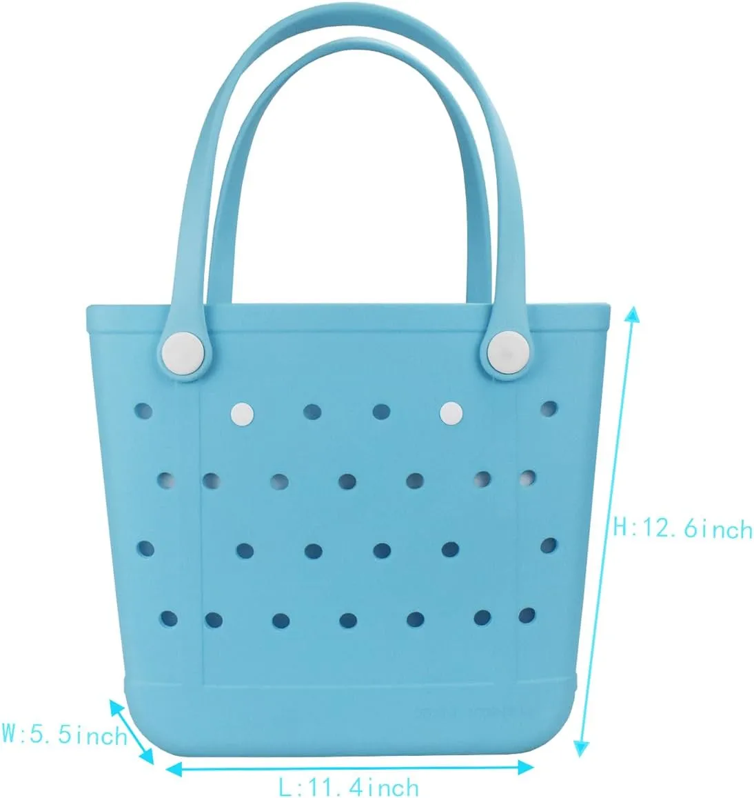 Tote Bag for Women-Extra Large Rubber Beach Bag, Large Waterproof Sandproof Travel Tote Bags for Beach Outdoor Sports