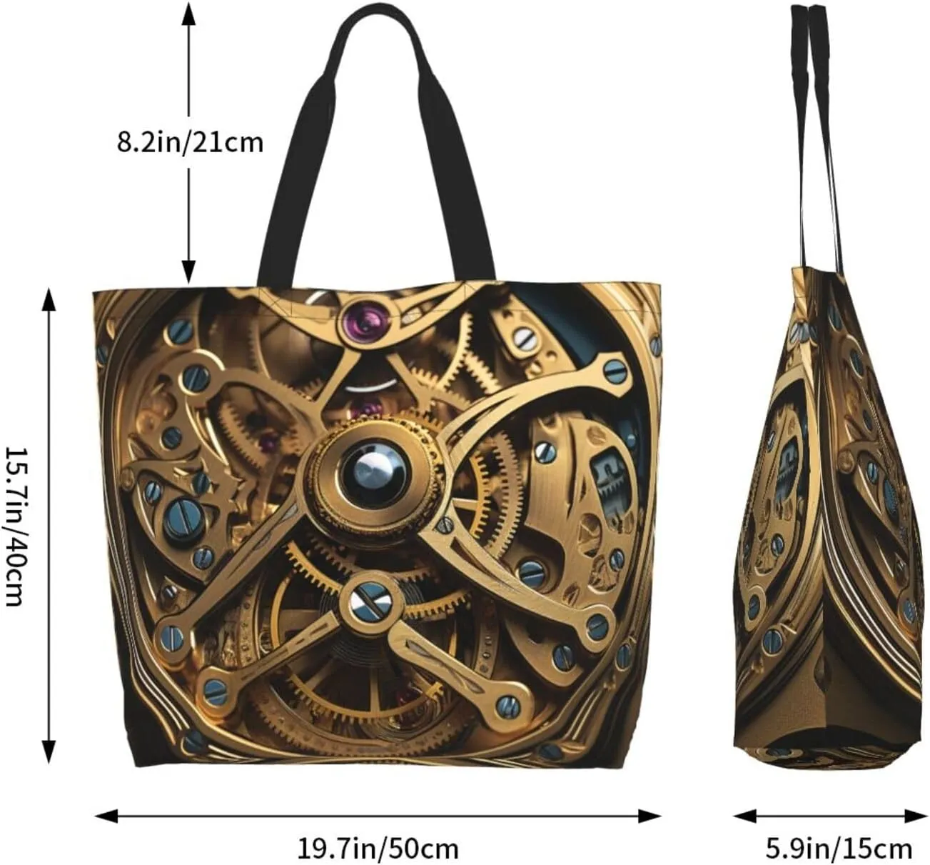 Tote Bag for Women Grocery Bag Reusable Shopping Bag Country lifestyle Handbag Foldable Shoulder Bag