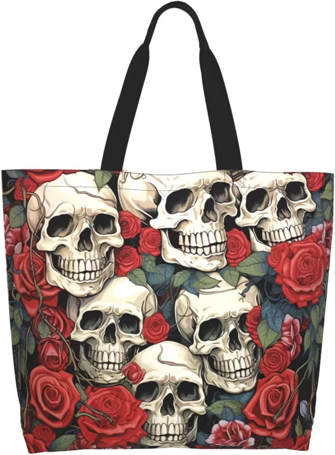 Tote Bag for Women Grocery Bag Reusable Shopping Bag Country lifestyle Handbag Foldable Shoulder Bag