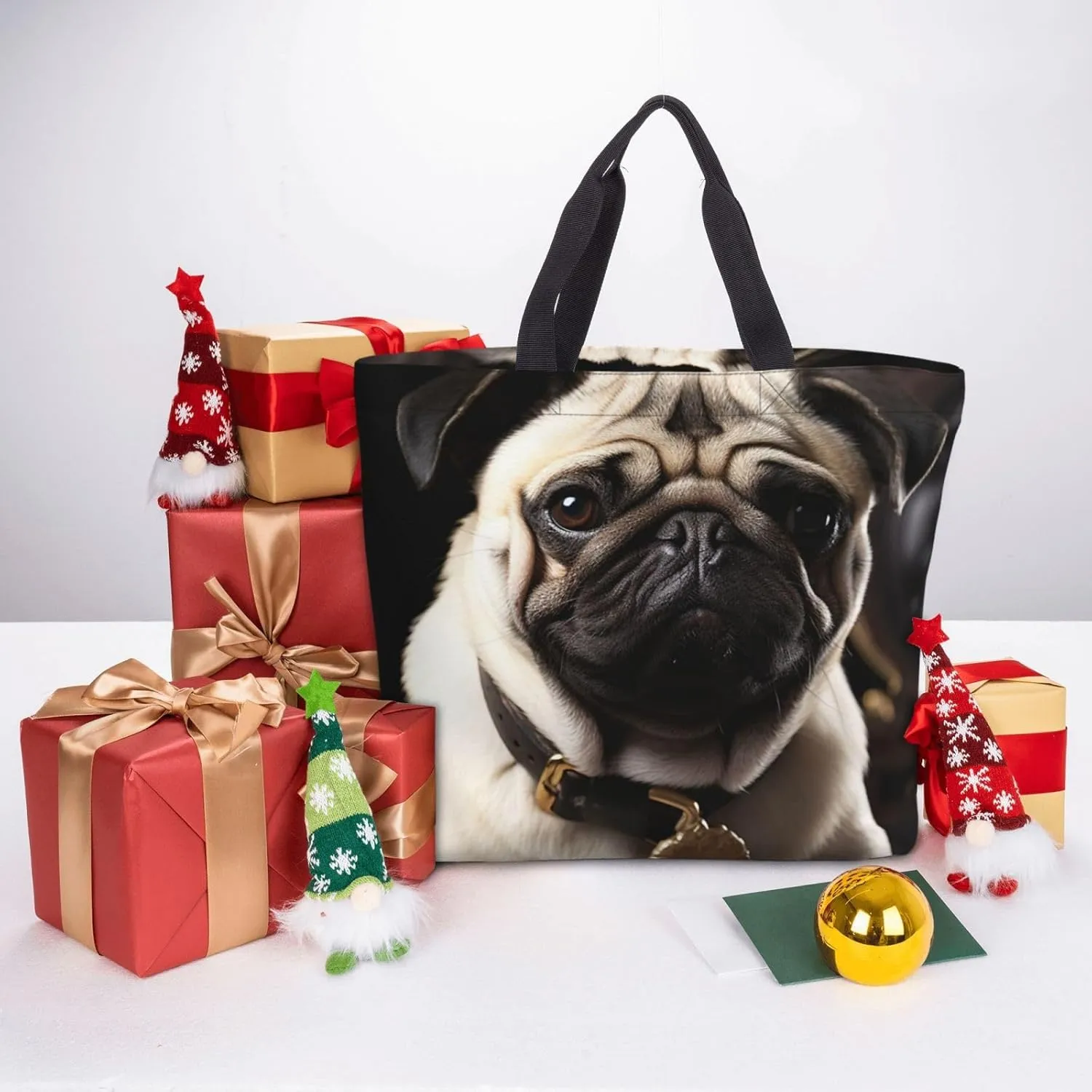 Tote Bag for Women Grocery Bag Reusable Shopping Bag Cupcake Handbag Foldable Shoulder Bag