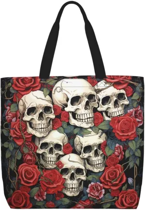 Tote Bag for Women Grocery Bag Reusable Shopping Bag Cupcake Handbag Foldable Shoulder Bag