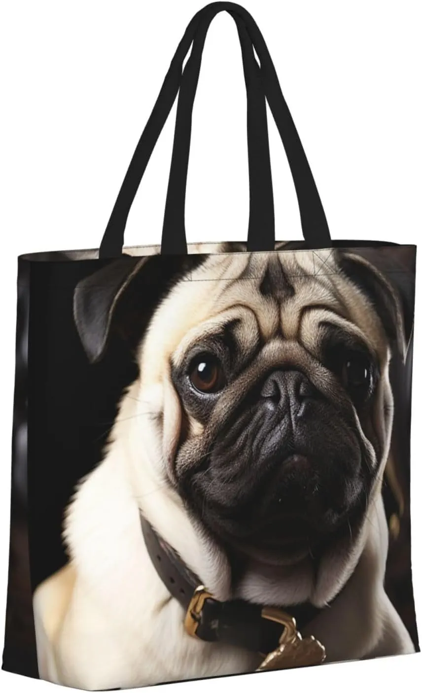 Tote Bag for Women Grocery Bag Reusable Shopping Bag Cupcake Handbag Foldable Shoulder Bag