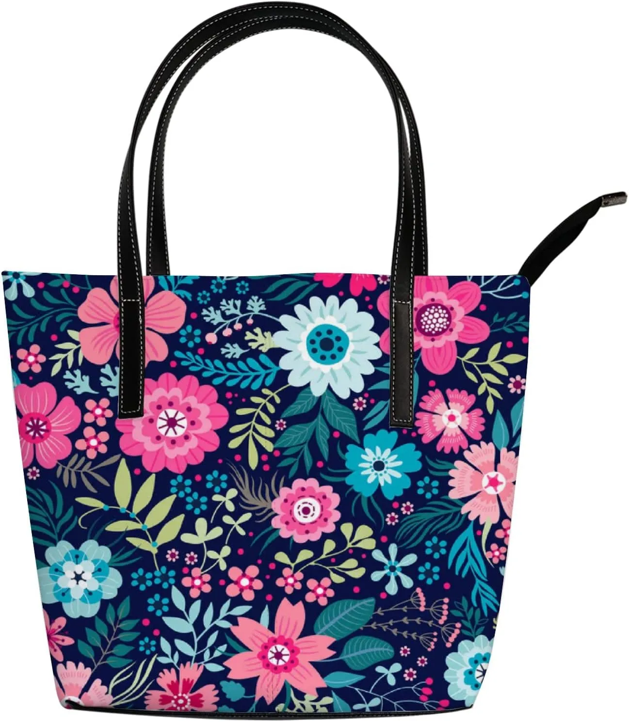 Tote Bag for Women PU Leather Handbags Women's Crossbody Handbags Work Tote Bags for Women Coachbags Tote Bag with Zipper