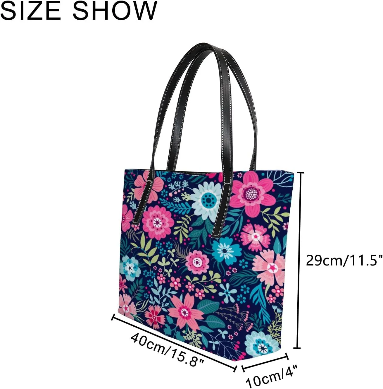 Tote Bag for Women PU Leather Handbags Women's Crossbody Handbags Work Tote Bags for Women Coachbags Tote Bag with Zipper