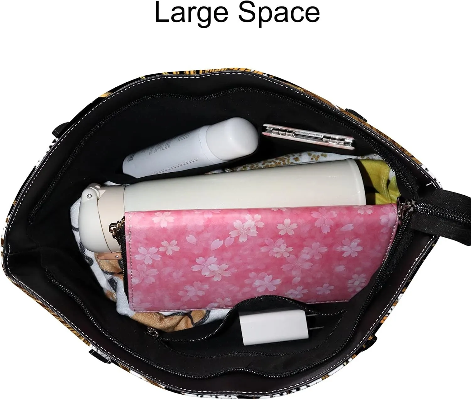 Tote Bag for Women PU Leather Handbags Women's Crossbody Handbags Work Tote Bags for Women Coachbags Tote Bag with Zipper