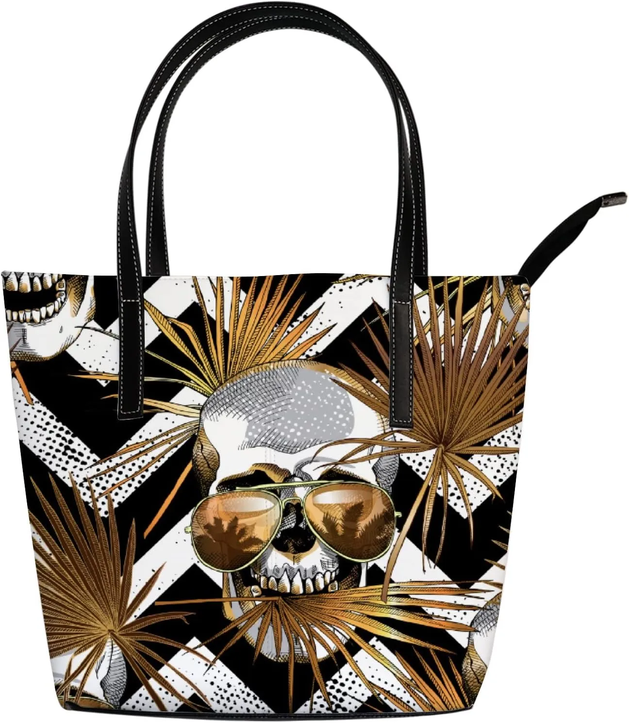 Tote Bag for Women PU Leather Handbags Women's Crossbody Handbags Work Tote Bags for Women Coachbags Tote Bag with Zipper