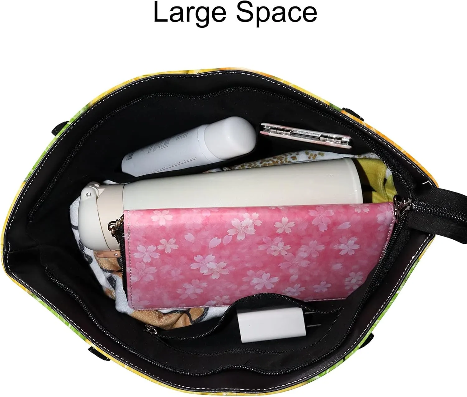 Tote Bag for Women PU Leather Handbags Women's Crossbody Handbags Work Tote Bags for Women Coachbags Tote Bag with Zipper