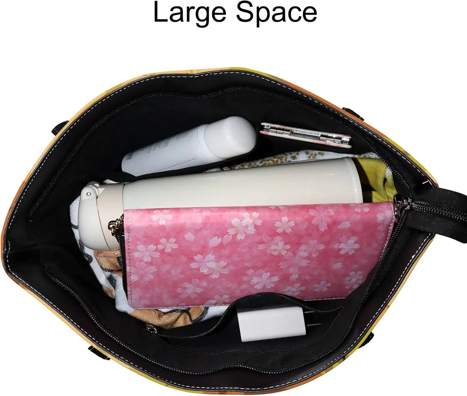 Tote Bag for Women PU Leather Handbags Women's Crossbody Handbags Work Tote Bags for Women Coachbags Tote Bag with Zipper