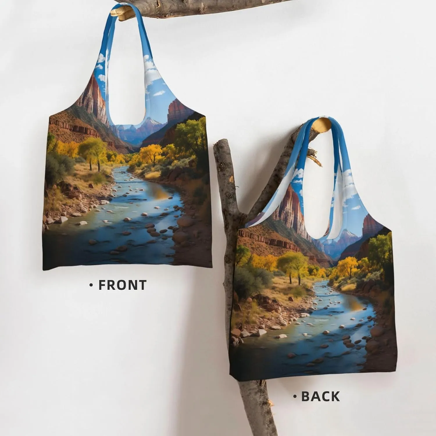 Tote Bag for Women Reusable Grocery Bag Canvas Shopping Bag Beautiful Fireworks Handbag Foldable Shoulder Bag