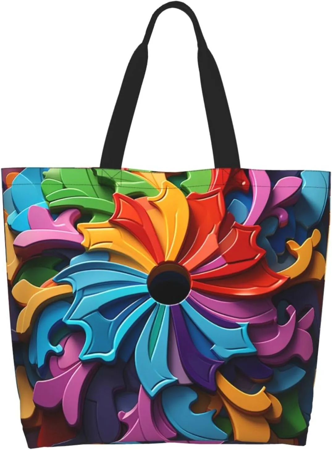 Tote Bag for Women Reusable Grocery Bag Shopping Bag Dalmatian Tote Bags Handbag Foldable Shoulder Bag