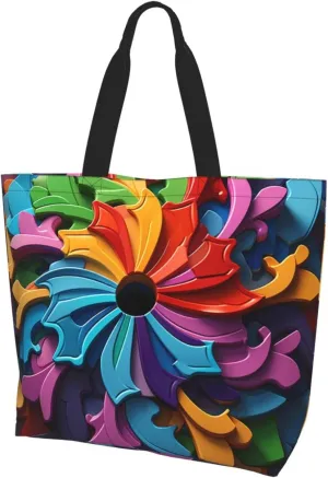 Tote Bag for Women Reusable Grocery Bag Shopping Bag Dalmatian Tote Bags Handbag Foldable Shoulder Bag