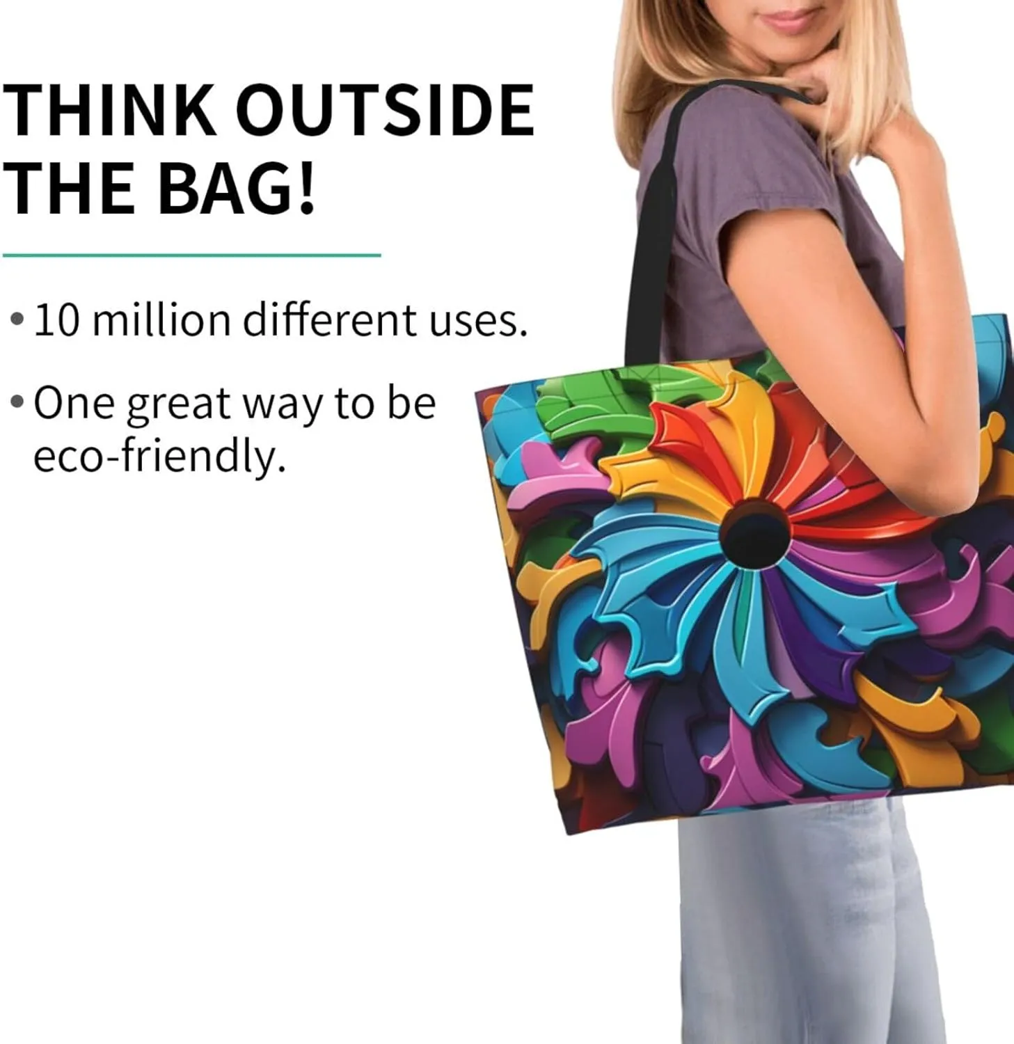 Tote Bag for Women Reusable Grocery Bag Shopping Bag Dalmatian Tote Bags Handbag Foldable Shoulder Bag