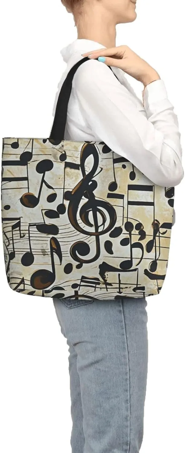 Tote Bag Large Capacity Grocery Bag With Zipper Pitbull Dogs Shopping Bag Shoulder Bag for Women