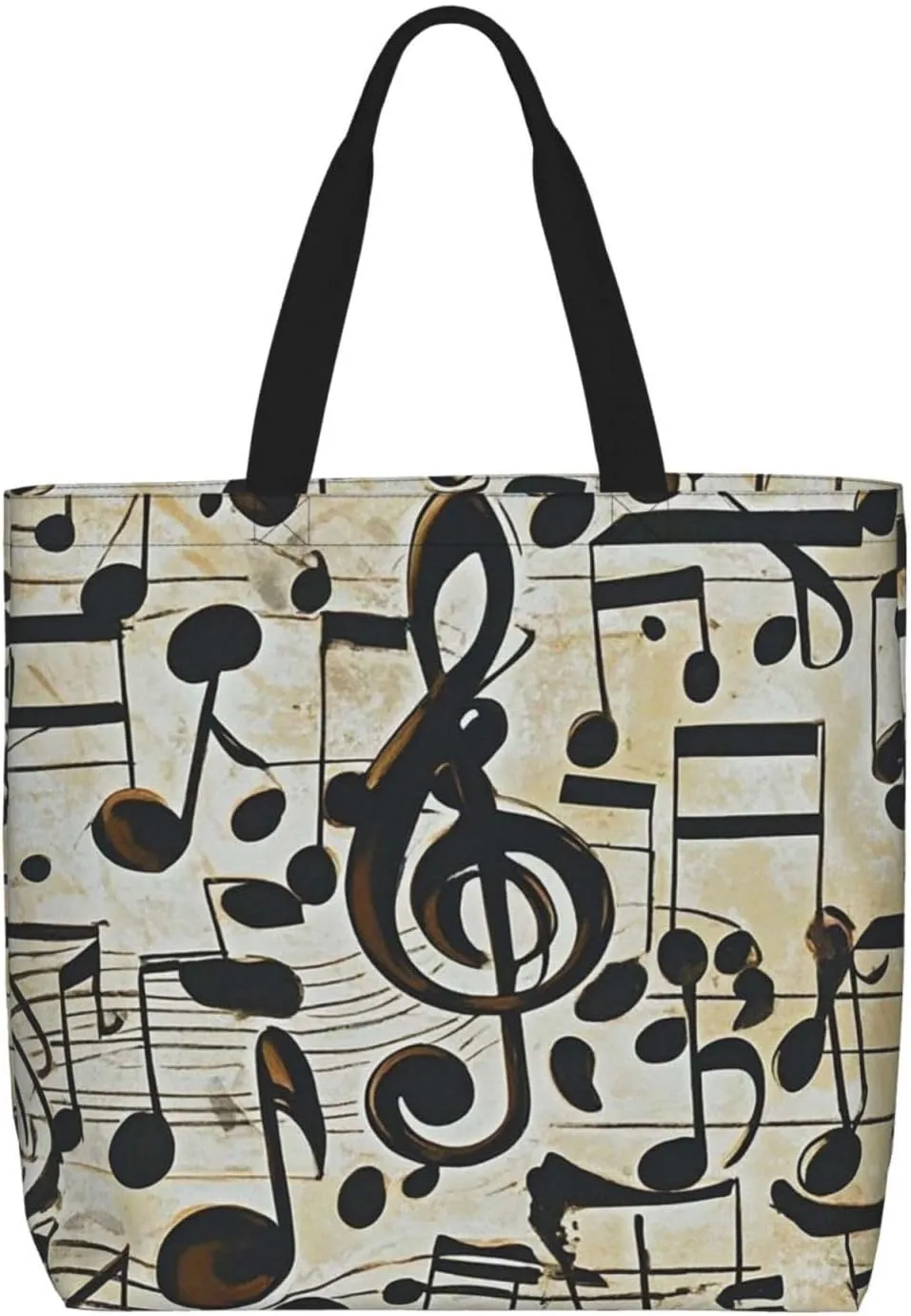 Tote Bag Large Capacity Grocery Bag With Zipper Pitbull Dogs Shopping Bag Shoulder Bag for Women