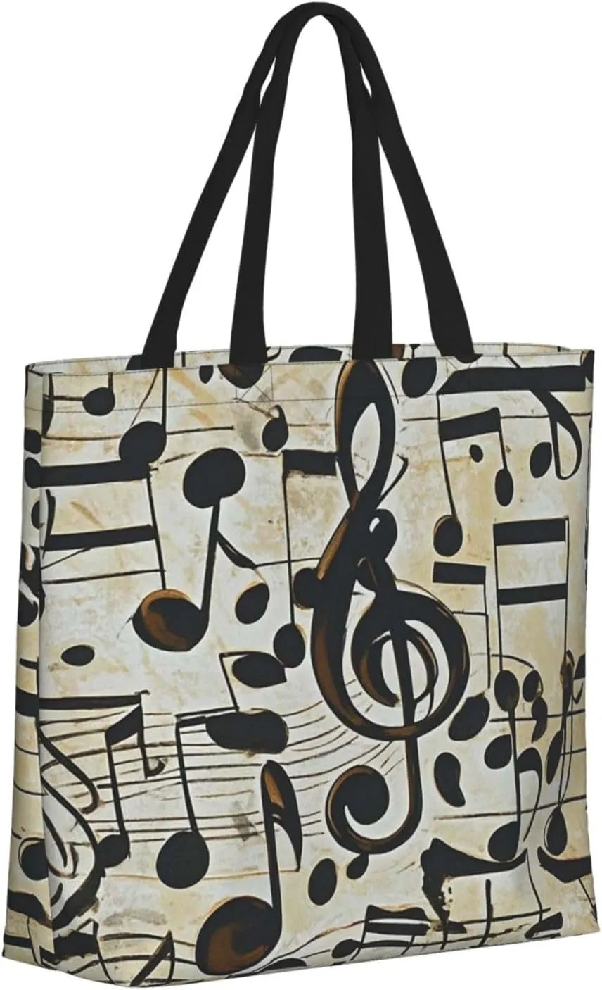 Tote Bag Large Capacity Grocery Bag With Zipper Pitbull Dogs Shopping Bag Shoulder Bag for Women