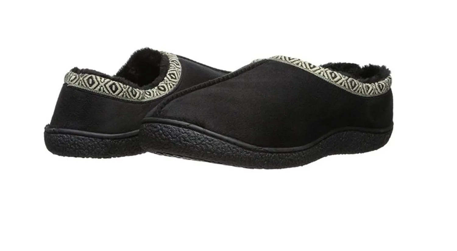 Totes Men's Microsuede Slip On Slipper