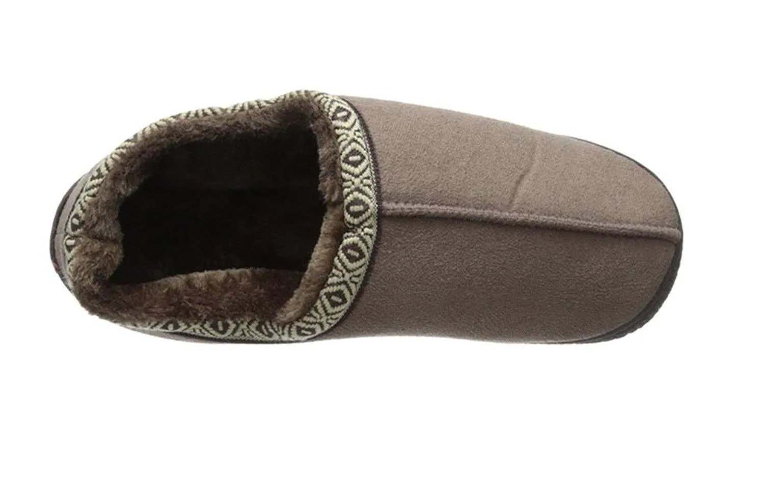 Totes Men's Microsuede Slip On Slipper