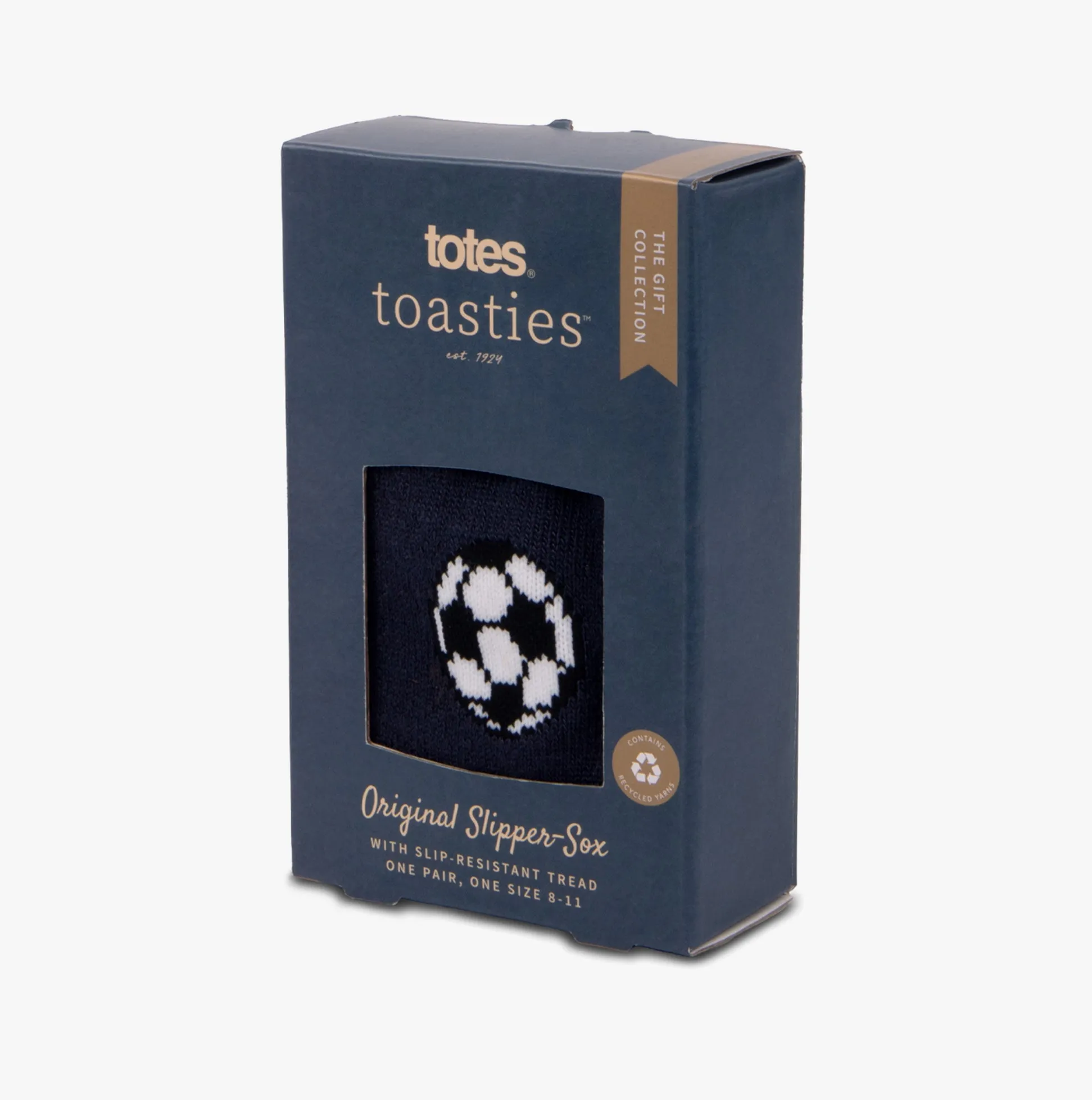 Totes Toasties ORIGINAL SLIPPER SOCKS Mens Socks Football