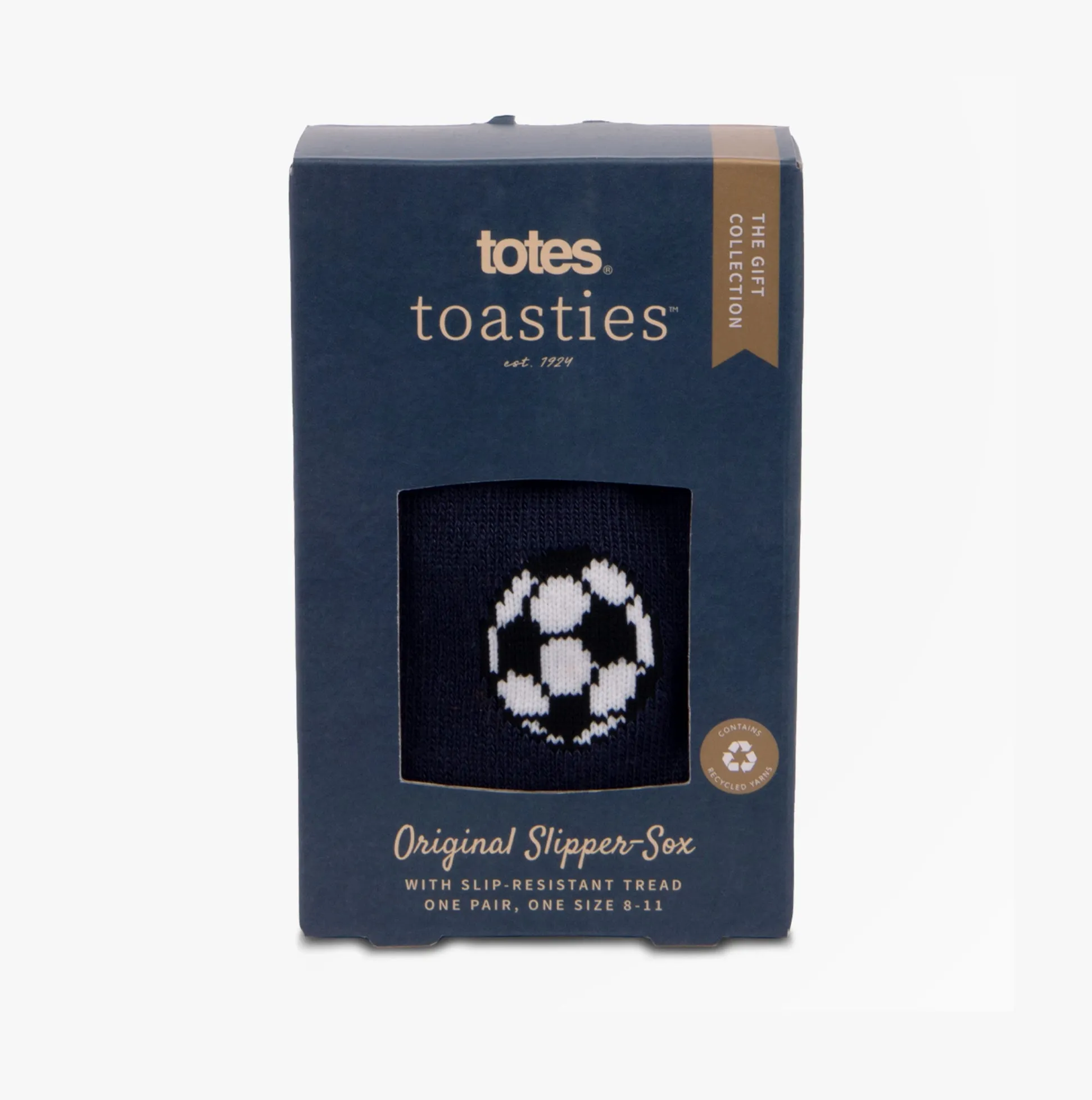 Totes Toasties ORIGINAL SLIPPER SOCKS Mens Socks Football