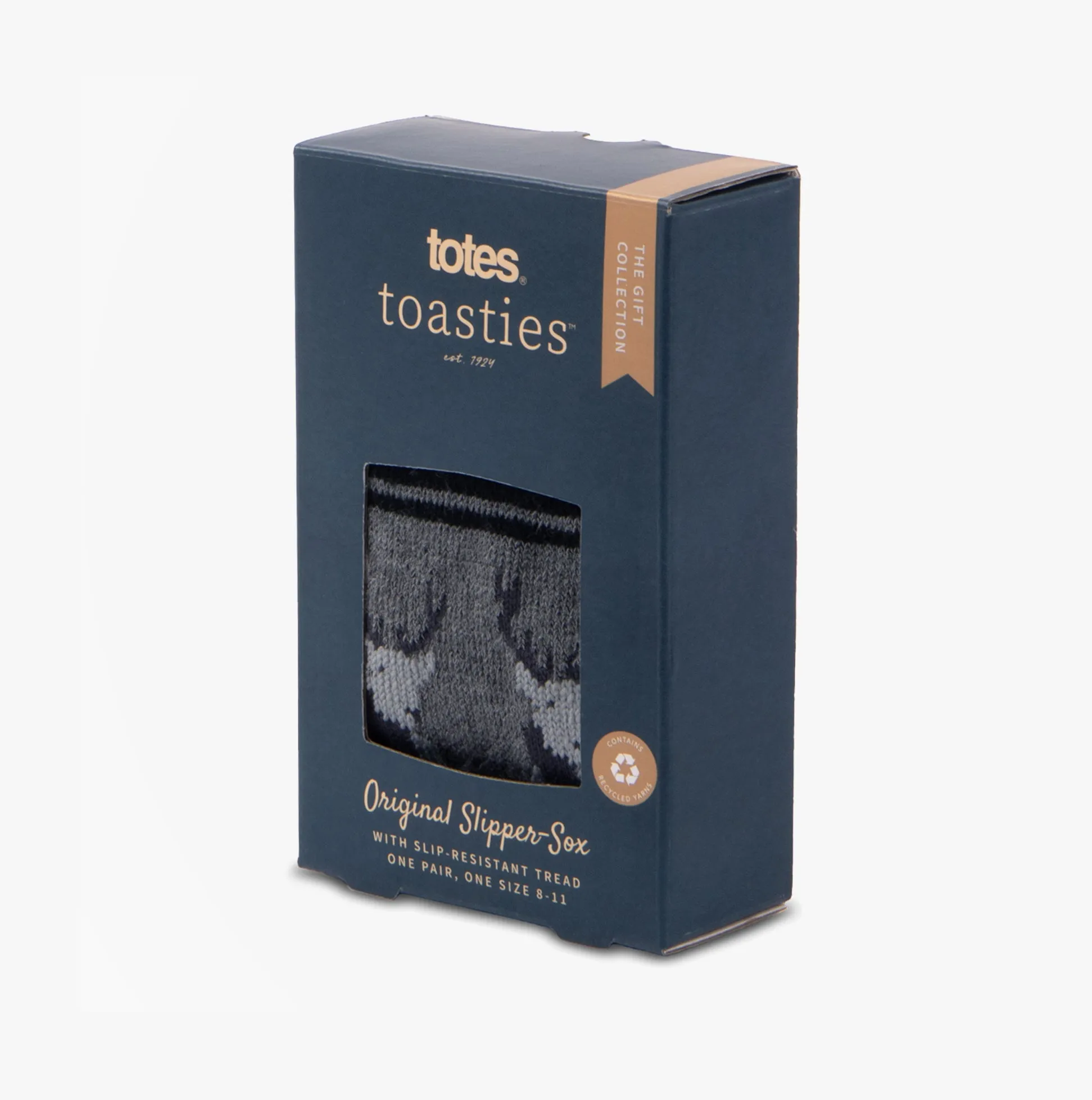 Totes Toasties ORIGINAL SLIPPER SOCKS Mens Socks Stag
