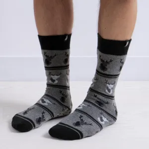 Totes Toasties ORIGINAL SLIPPER SOCKS Mens Socks Stag