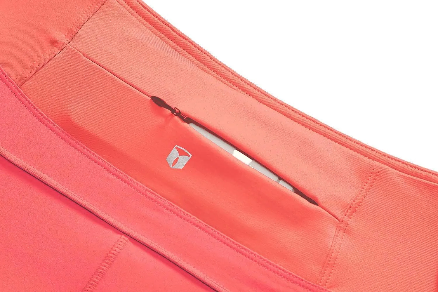 Tough Mode Womens 3" Lightweight Running WOD Volleyball Shorts Workout Mesh Liner Zip Pocket
