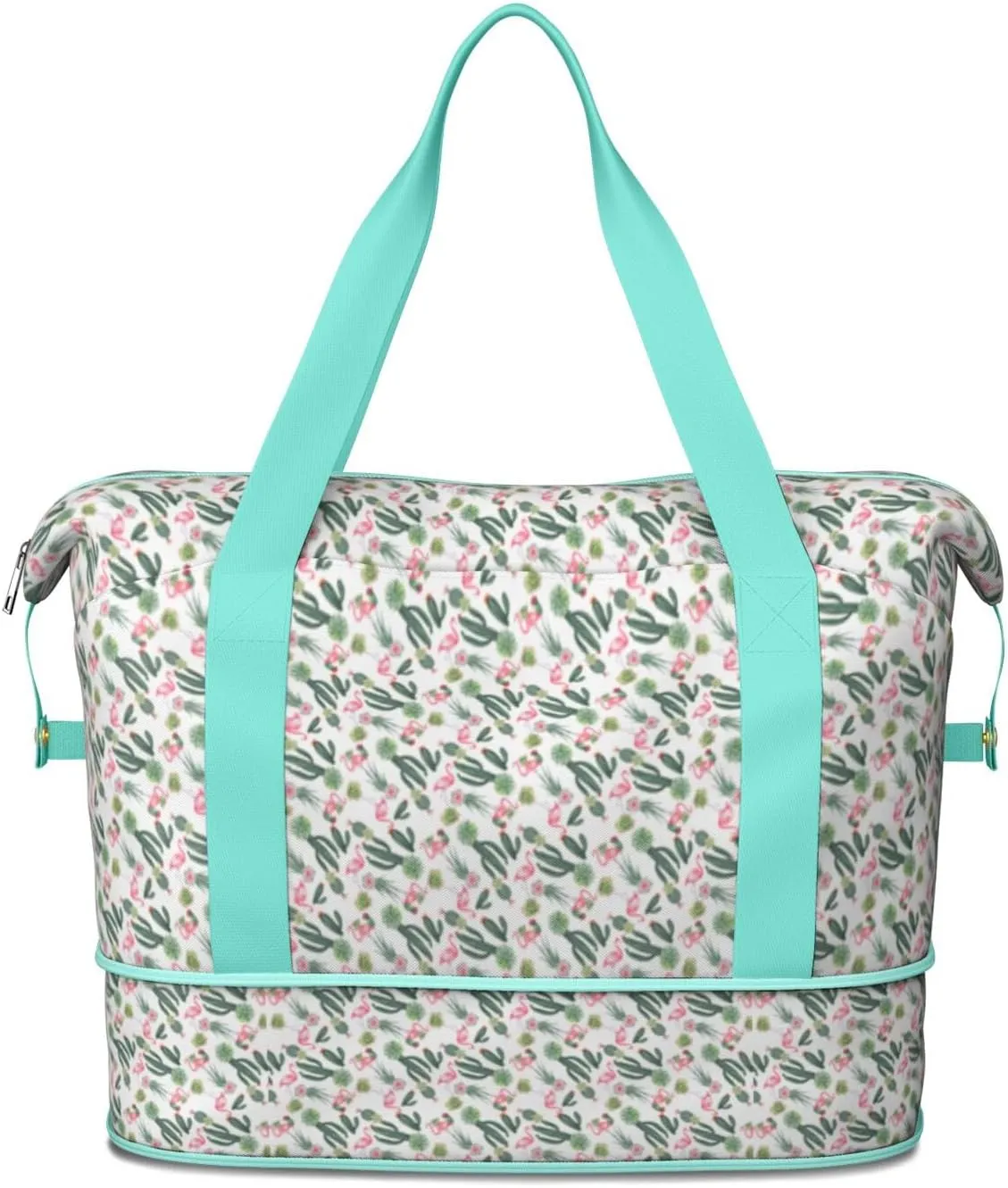 Travel Duffel Bag,Large Weekender Tote for Women, Shoulder Weekender Overnight Bag for Women,Gym Duffel Bag with Wet Pocket