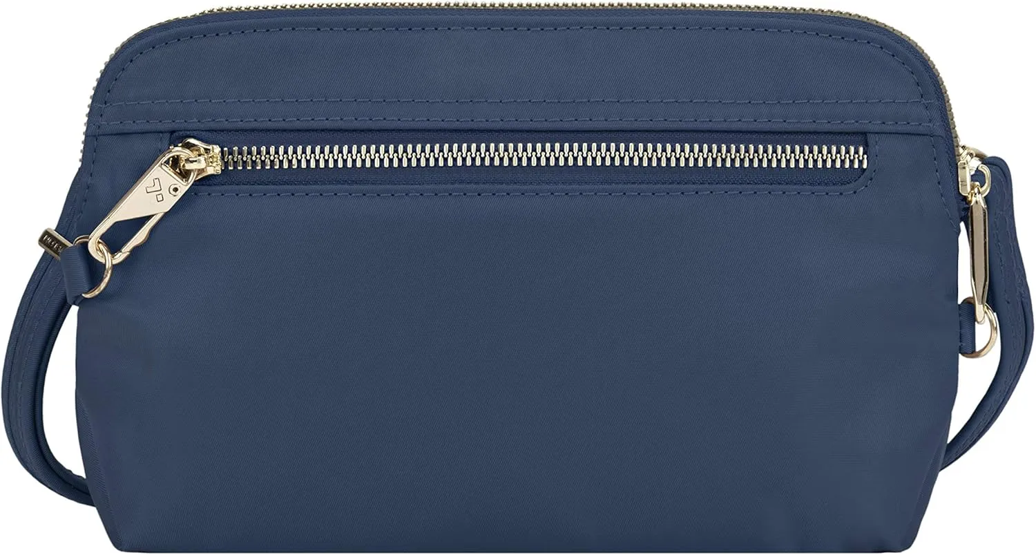 Travelon Women's Anti-theft Tailored Convertible Crossbody Clutch