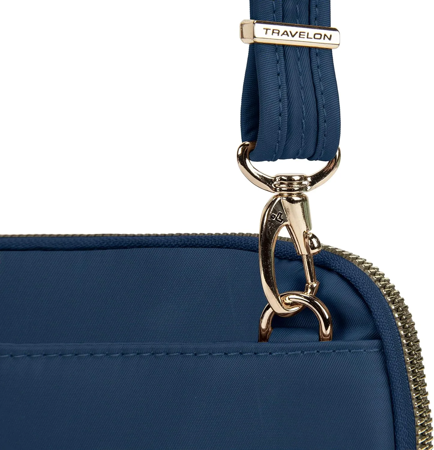 Travelon Women's Anti-theft Tailored Convertible Crossbody Clutch