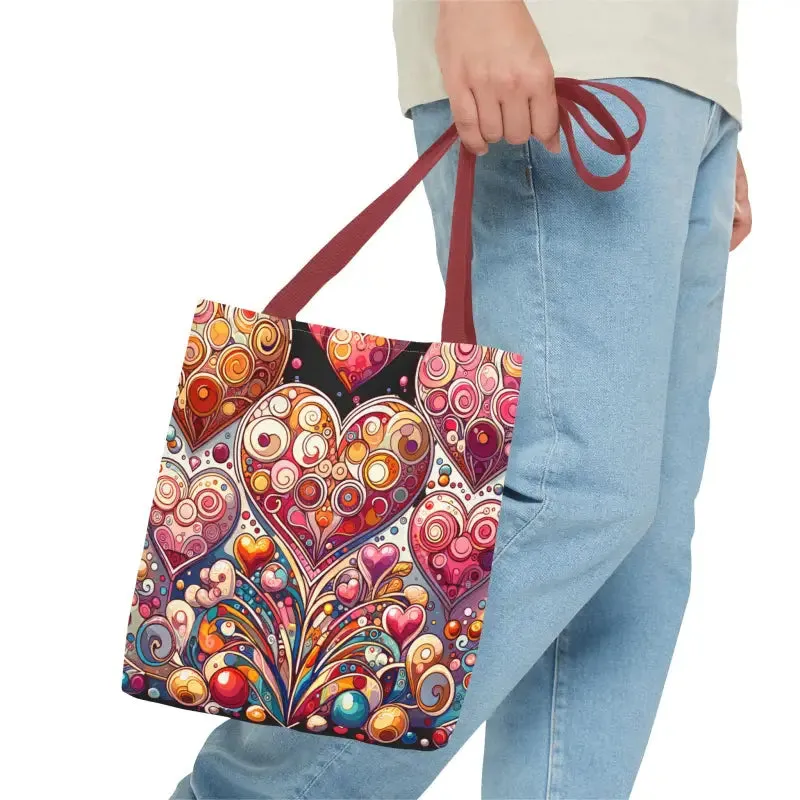 Trendy Fashion Tote Bag for Artful Hearts