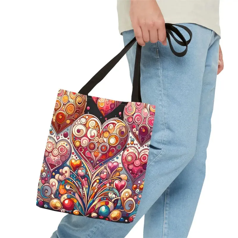 Trendy Fashion Tote Bag for Artful Hearts