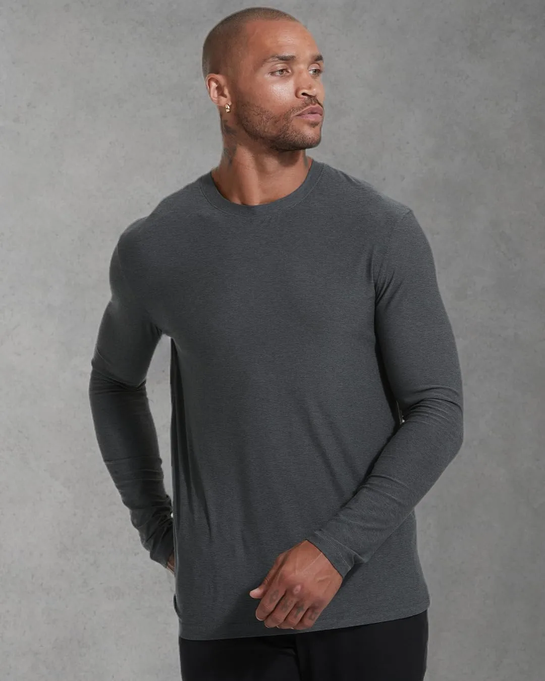 True Classic Workout Shirts for Men - Athletic Tops & Gym Shirts for Men, Quick-Dry Mens Workout Shirt Base Layer