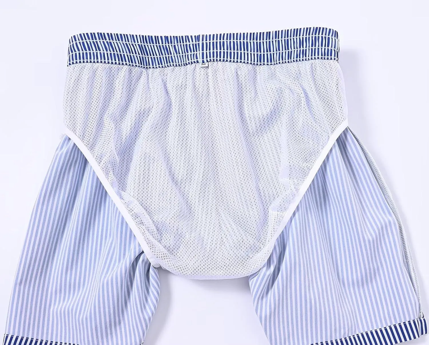Tyhengta Men's Swim Trunks Quick Dry Beach Shorts with Zipper Pockets and Mesh Lining