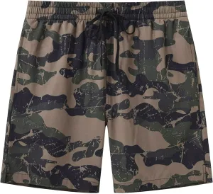 Tyhengta Men's Swim Trunks Quick Dry Beach Shorts with Zipper Pockets and Mesh Lining