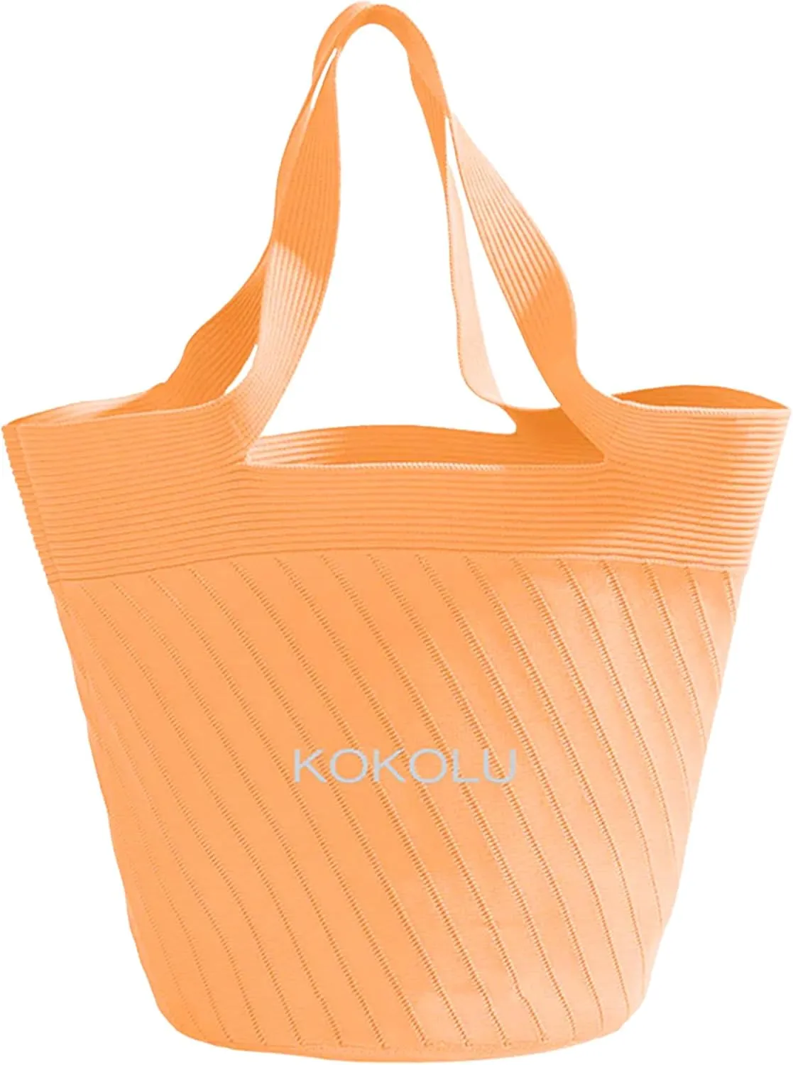 Ultra Lightweight Tote Bag For Women (18.7” x 8.5”) - Upcycled Flexible Machine Washable Shopping Tote Bag For Women