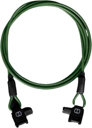 Ultralight 2 Point Rifle Sling – PVC Coated Steel Gun Sling w/NeverLoose Crimps – Waterproof, Packable & Snag-Free Shotgun Sling – Minimalist Chest or Shoulder Carry for Hunting & Outdoors
