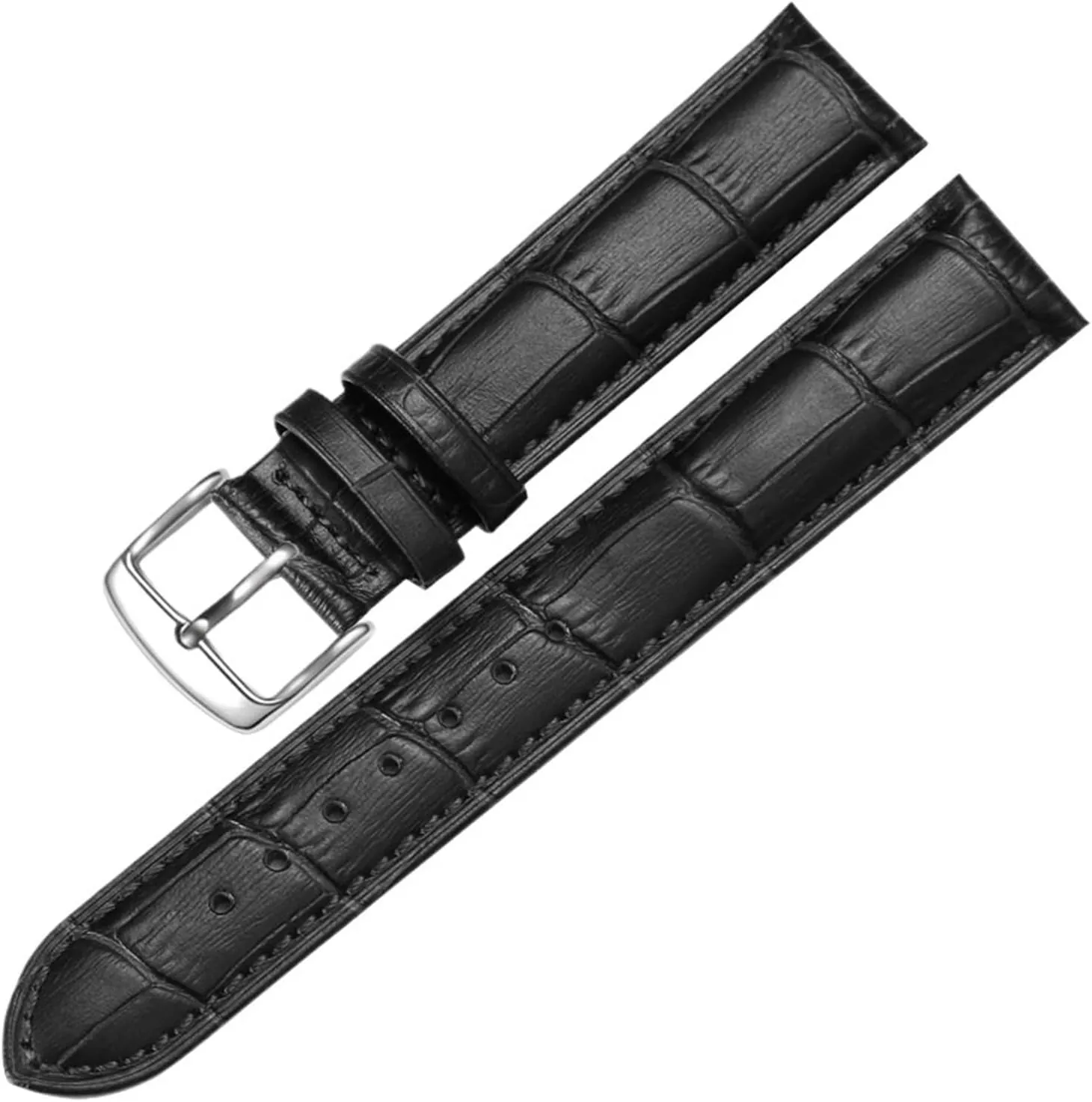 Unisex Genuine Leather Watch Band Quick Release Watch Strap 12mm 14mm 16mm 18mm 20mm 21mm 22mm 24mm