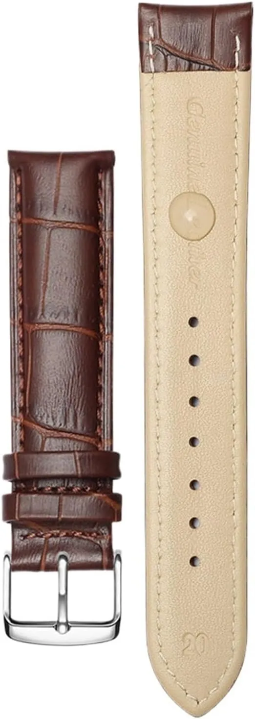 Unisex Genuine Leather Watch Band Quick Release Watch Strap 12mm 14mm 16mm 18mm 20mm 21mm 22mm 24mm