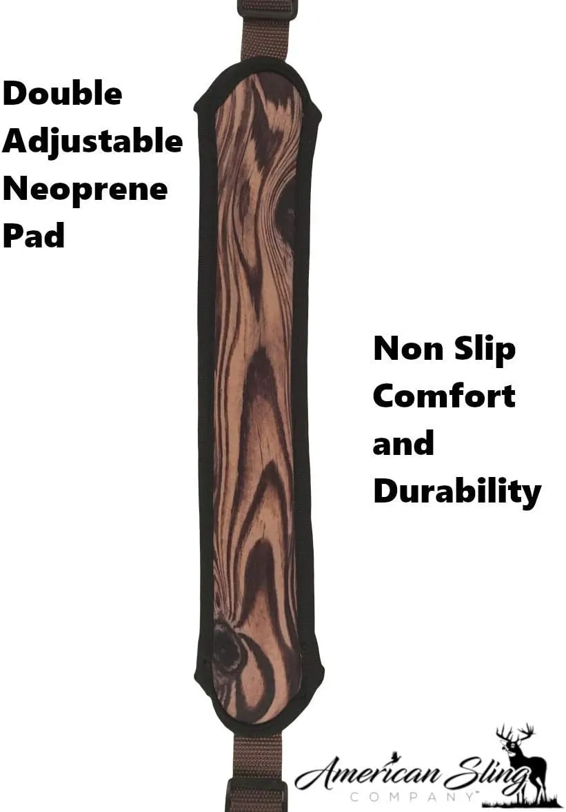Universal Non-Swivel Gun Sling for Rifle,Shotgun and Favorite Firearm