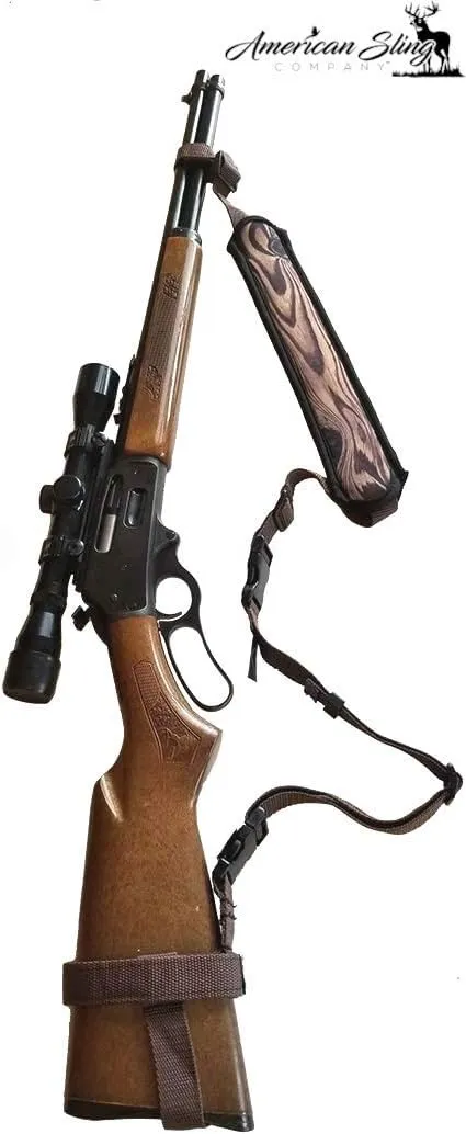 Universal Non-Swivel Gun Sling for Rifle,Shotgun and Favorite Firearm