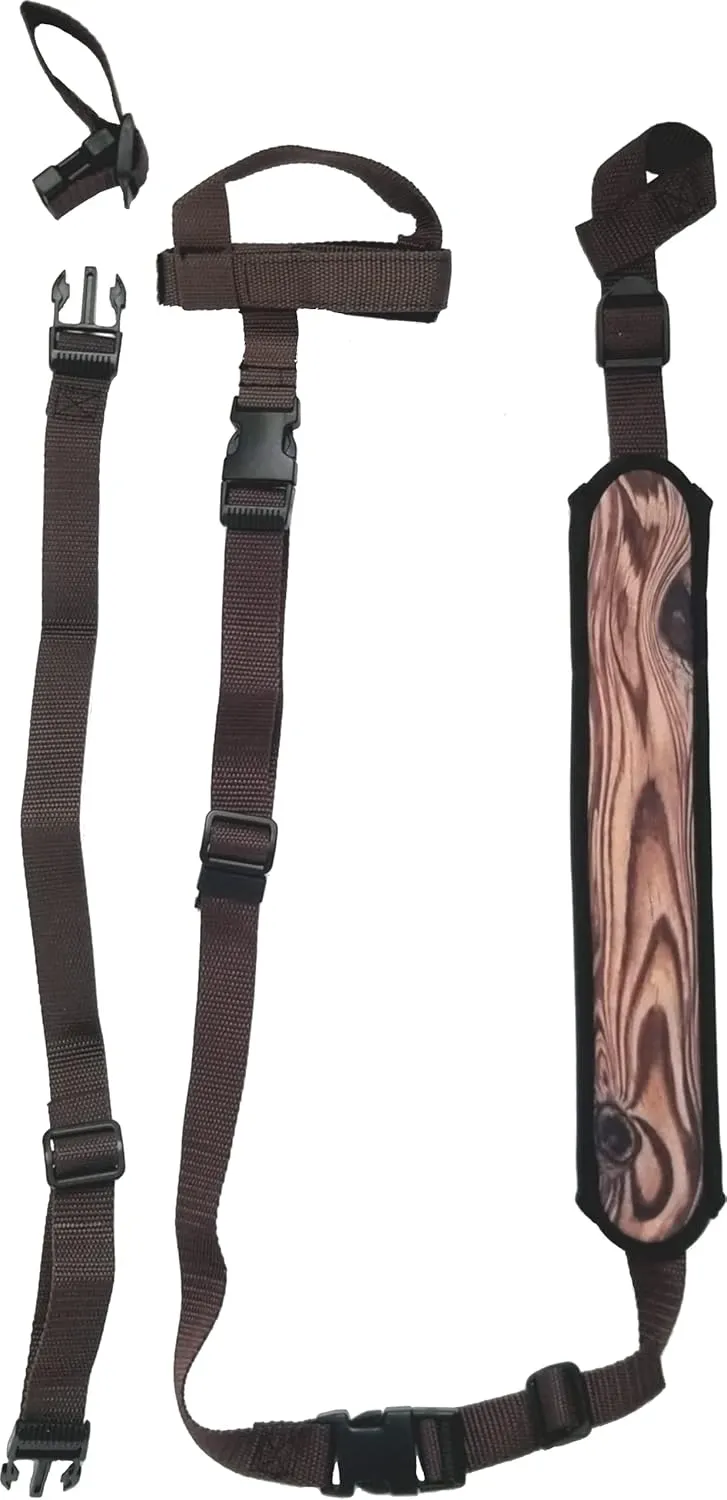 Universal Non-Swivel Gun Sling for Rifle,Shotgun and Favorite Firearm