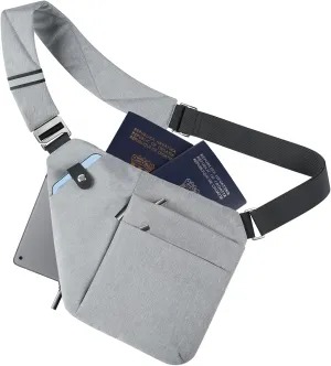 VADOO Sling Bag - Anti-theft Crossbody Shoulder Bag for Men and Women
