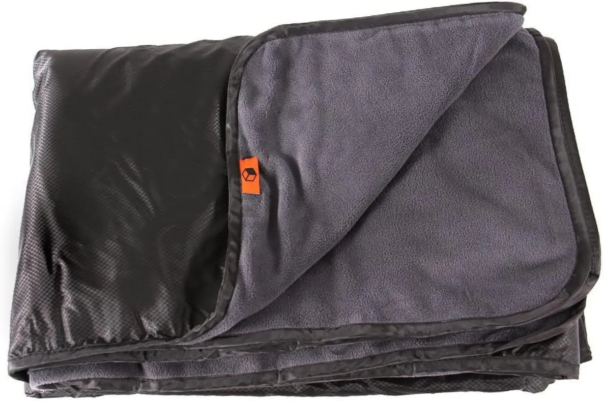 VANZACK Waterproof Outdoor Picnic Mat Camping Blanket Compact Ground Cover Proof Crawling Mat Beach Blanket Grey