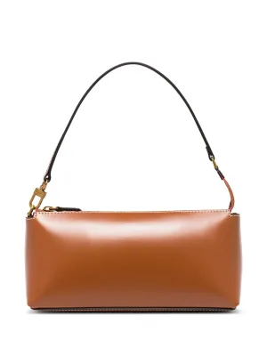 Verified secure bag Kaia Clean-lined shoulder leather