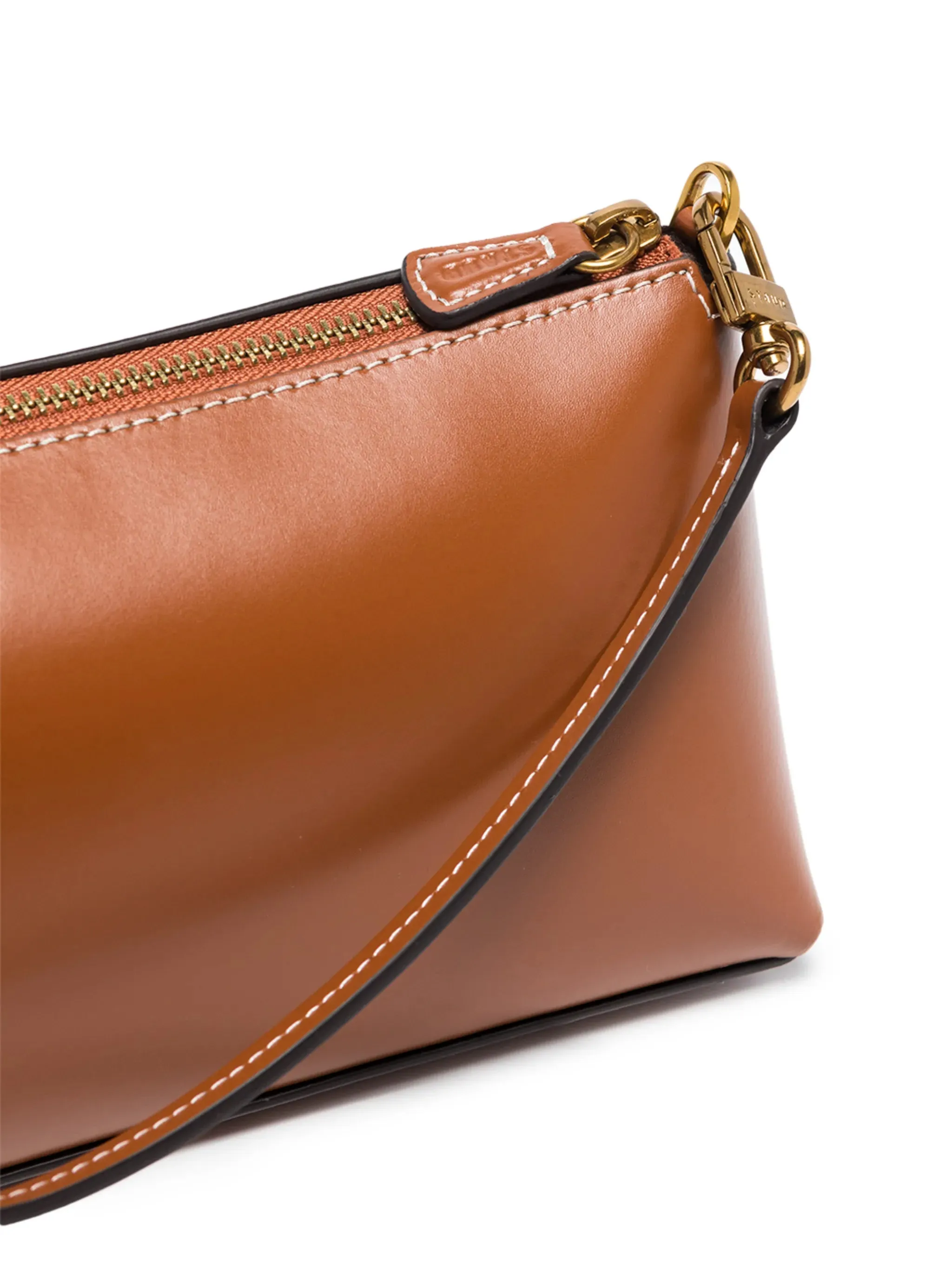 Verified secure bag Kaia Clean-lined shoulder leather