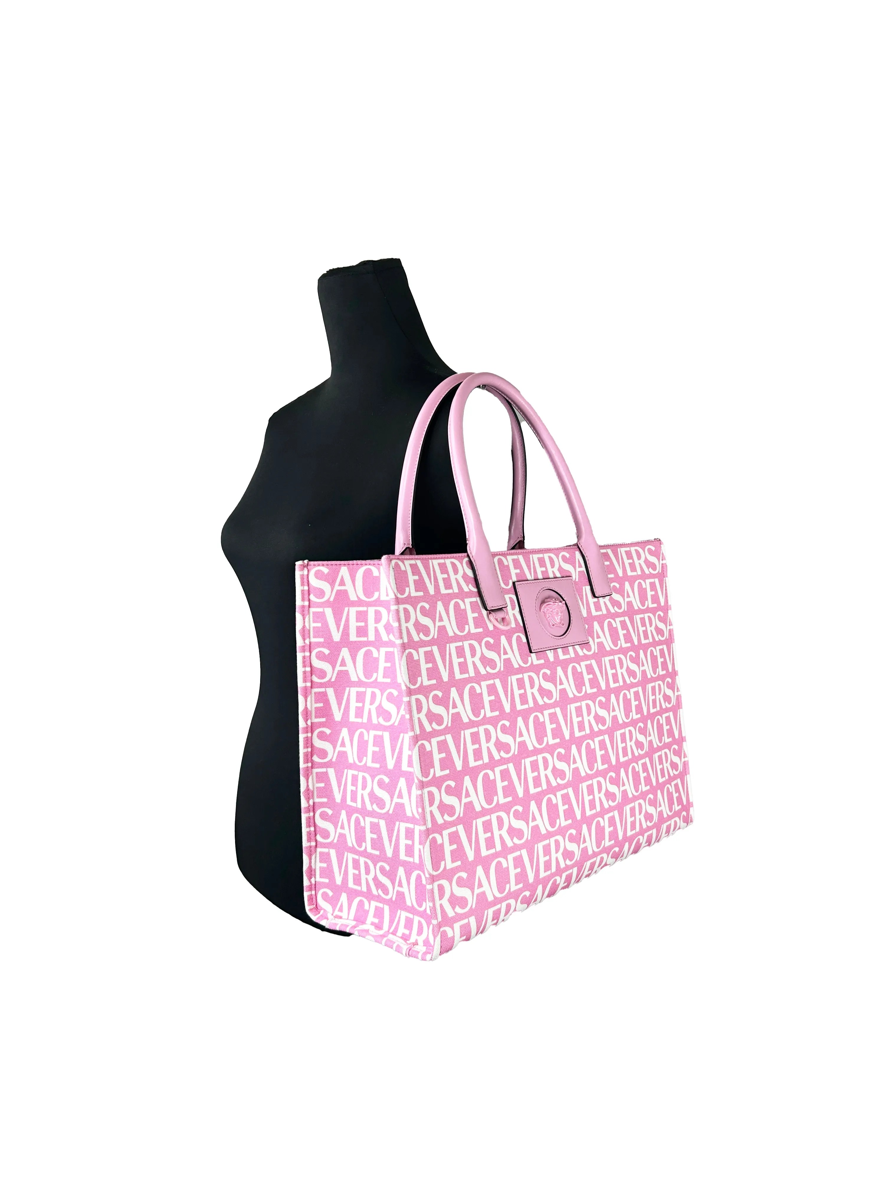 Versace Medusa Large Canvas Large Tote Bag