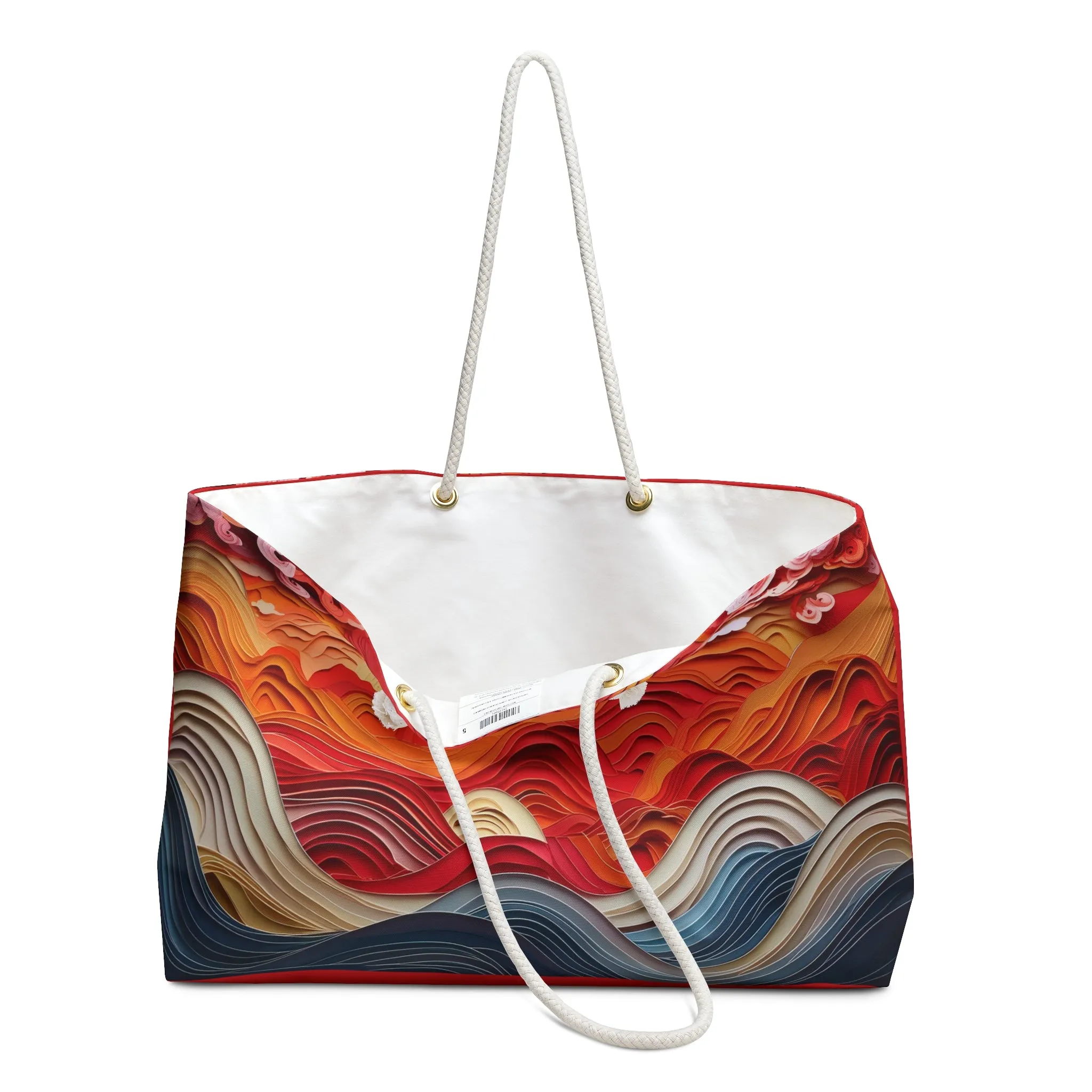 Vibrant Sunrise Weekender Bag