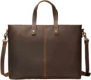 Vintage Men's Handheld Postman Bag Public Document Bag Office Workplace