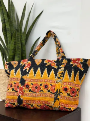 Vintage Village Tote